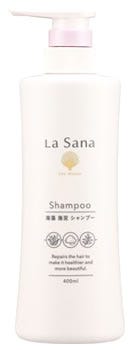 ラサーナ La Sana 海藻 海泥 シャンプー ポンプ (400mL)-シャンプー