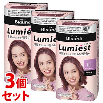 セット販売》 花王 ブローネ ルミエスト ヘアカラー 1LI スイート