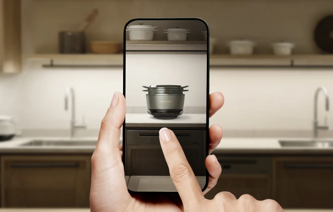 バーミキュラ ライスポットミニ（3合炊き）[ソリッドシルバー