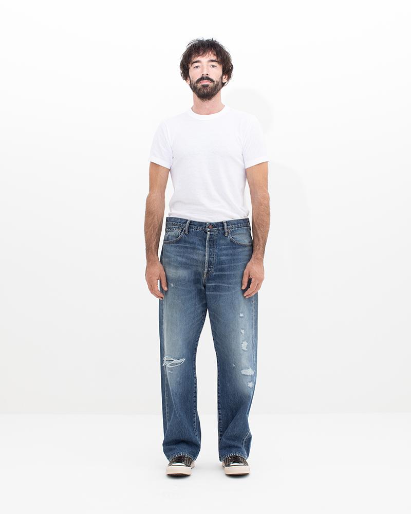 SOCIAL SCULPTURE 01 WIDE DMGD-44 | Visvim Official North American