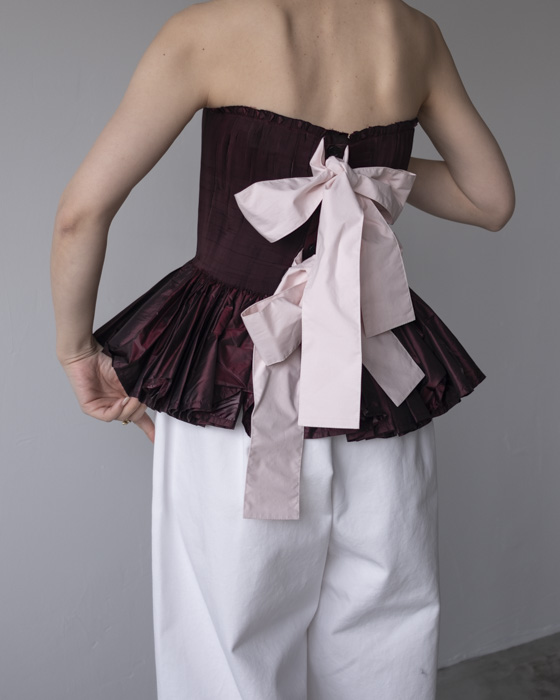 VONIQUE / RENATA BRENHA ''OLINDA CORSET'' (DEEP CHERRY)