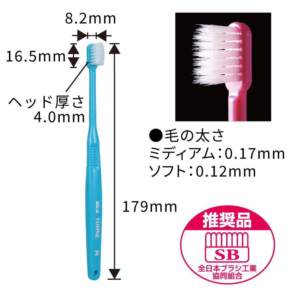 国産歯ブラシ アルカ トルネ【商品詳細】 - 歯科・技工材料の通販