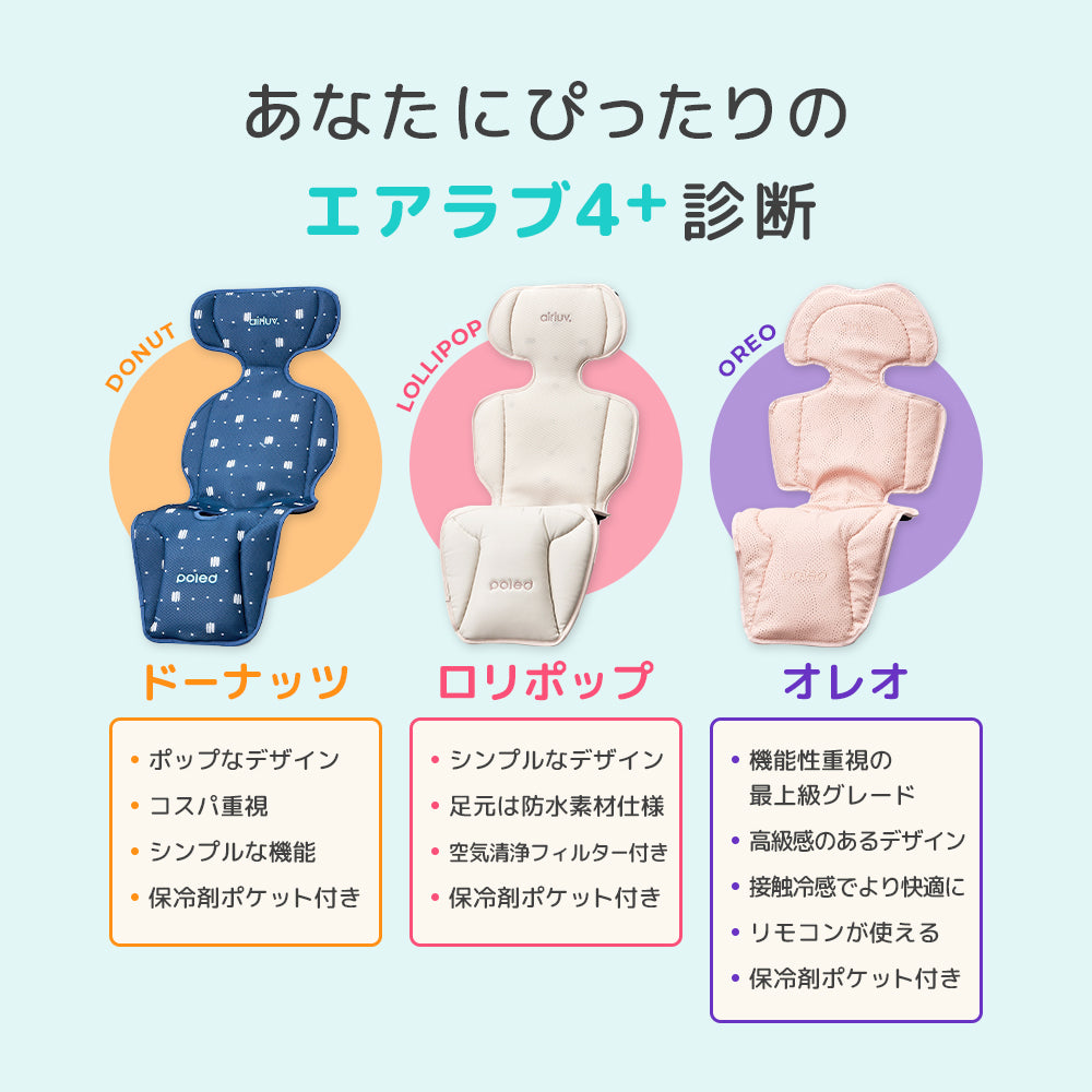 airluv4+ donut | エアラブ4プラス ドーナッツ 送風機能付きクール