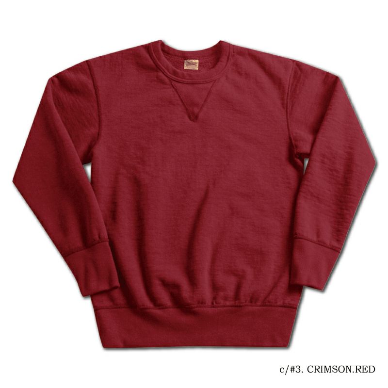 楽天市場】S101-00-RD(TER.RD)-無地スエット-S10100-DELUXEWARE