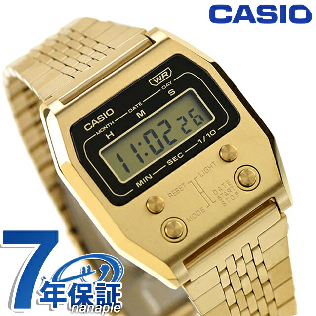楽天市場】CASIO Classic A1100G-5JF ゴールド カシオ クラシック