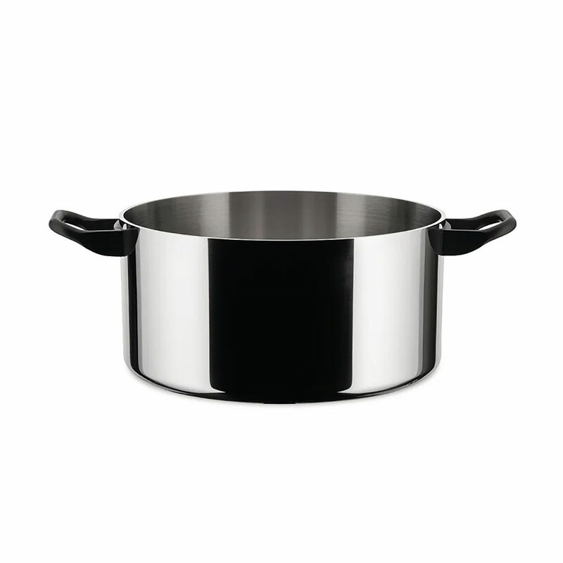 ALESSI アレッシィ mami 浅型 両手鍋 24cm 蓋付き 楽天市場