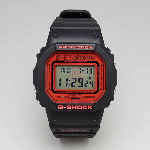 楽天市場】エヴァンゲリオン G-SHOCK DW-5600 綾波 レイ モデル 腕時計