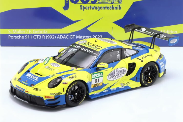 楽天市場】ミニチャンプス 1/18 ポルシェ 911/992 GT3 R #44 10位