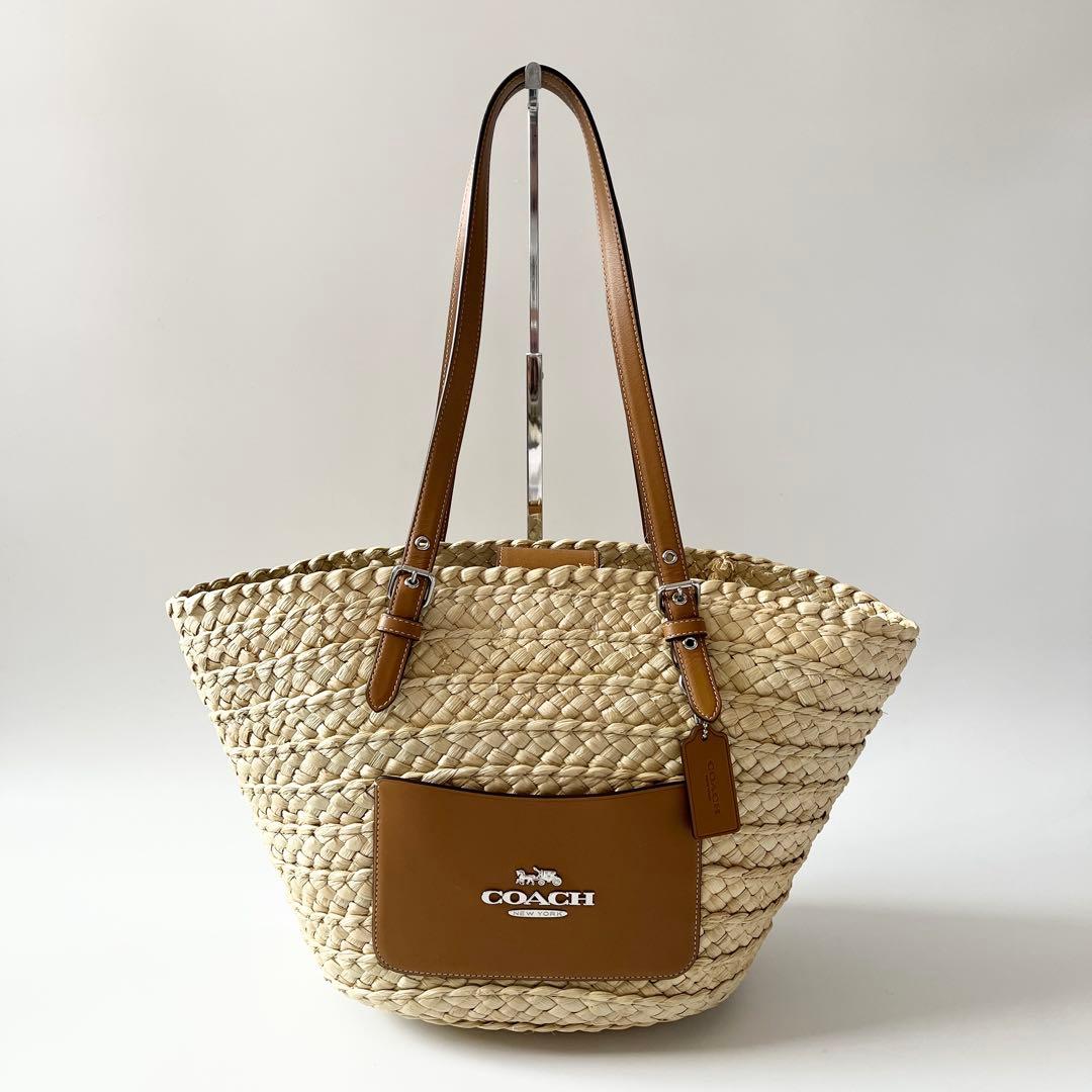 楽天市場】COACH コーチ ティーローズバスケットバッグ 67702 2Way