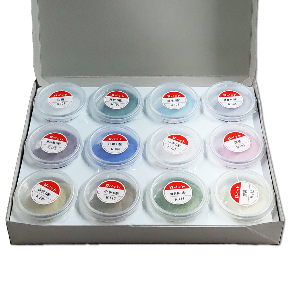 七宝焼絵具 ロペット12色透明 七宝焼絵具 ロペット12色透明 楽天市場