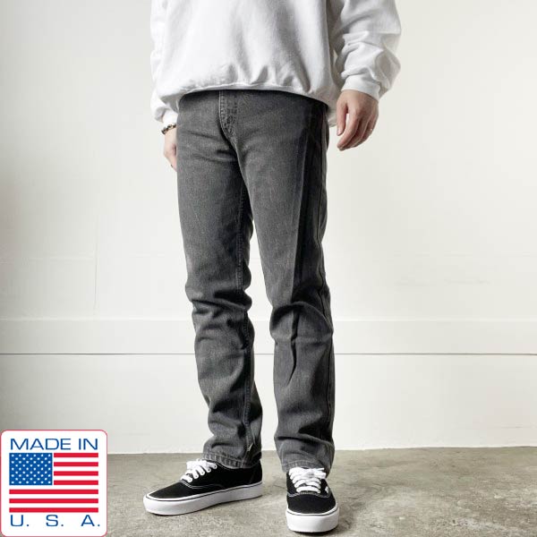 楽天市場】希少レングス30 1999年製 USA製 リーバイス505 後染め