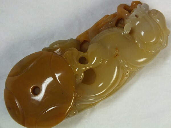 楽天市場】□龍香堂□☆和田白玉（ホータンはくぎょく）観音牌子