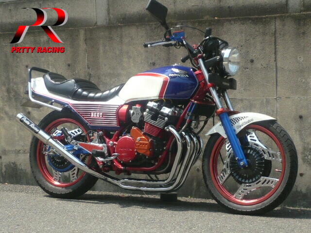 楽天市場】HONDA CBX400F/550F 分割式 42.7π (改タイプ2) PRETTY管