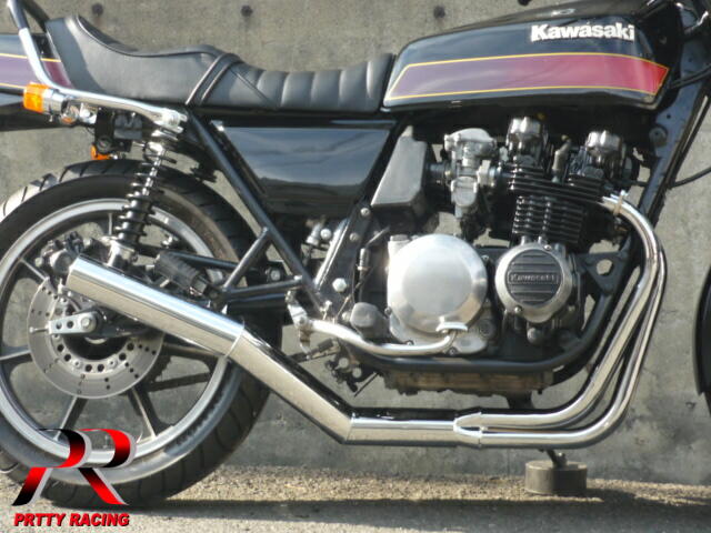 楽天市場】KAWASAKI Z400FX E1/E2/E3 ショート管 70π 新品