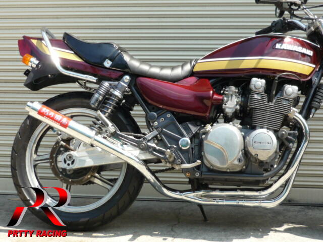 楽天市場】KAWASAKI ゼファー400/χ 分割式 42.7π (極タイプ1) PRETTY管