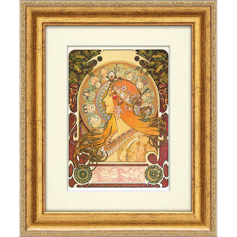 楽天市場】有名 画家 ミュシャ 「 黄道十二宮 」 j1101 アルフォンス