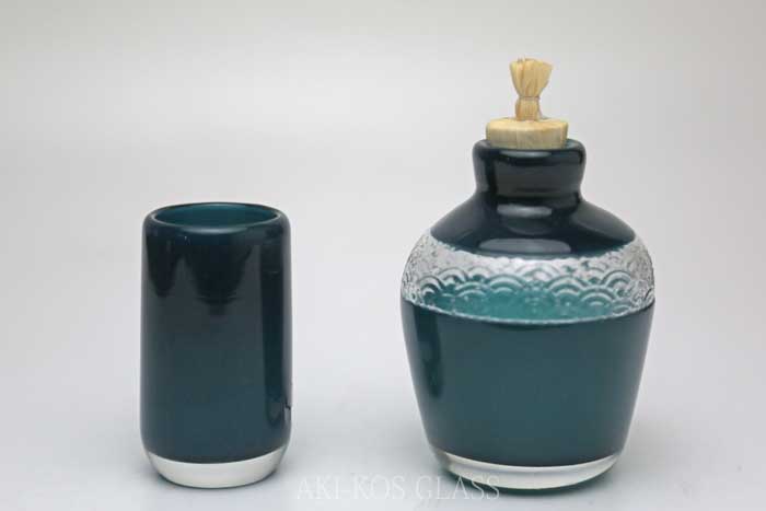 楽天市場】【煎茶道具 盆巾筒/茶巾筒】 染付山水又は木の実又は花鳥