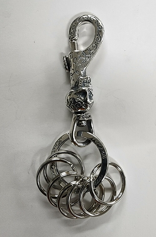 楽天市場】GANGSTERVILLE x galcia SWALLOW KEYHOLDER (SILVER 925