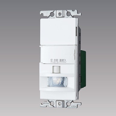 楽天市場】WTK24818 パナソニック 熱線センサ付自動スイッチ(親器・8A