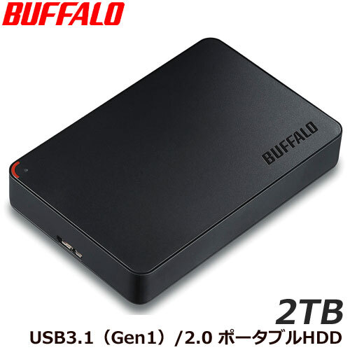 楽天市場】BUFFALO バッファロー ポータブルHDD USB3.1(Gen1)/3.0