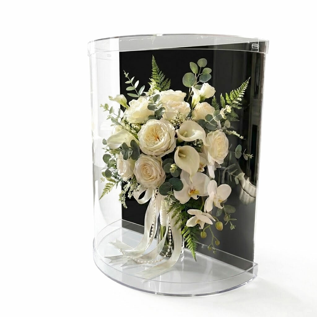 楽天市場】ブーケケース 小 キャスケードブーケケース ウェディング