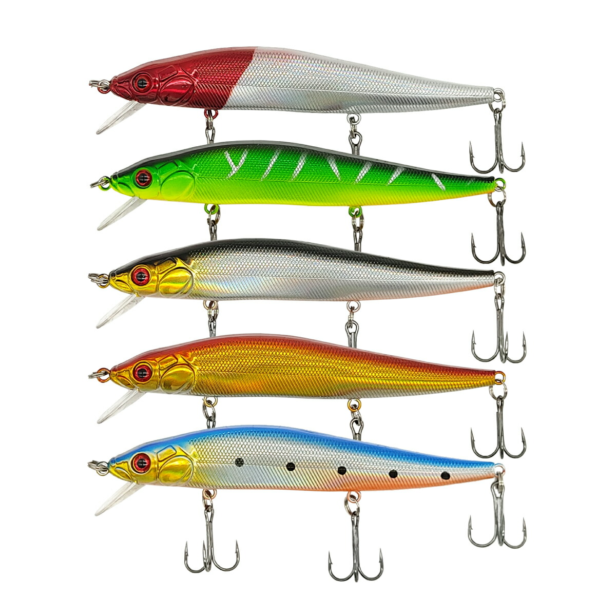 楽天市場】ルアー セット ミノー スペシャル 6個セット 11.5cm 16g