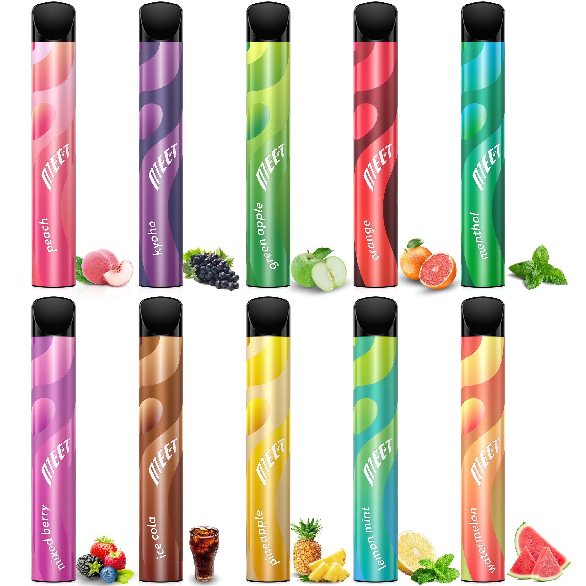 楽天市場】電子タバコ 使い捨て 持ち運び シーシャ 10本入り 15000回