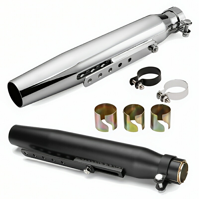 楽天市場】スーパートラップ SUPERTRAPP 4インチスリップオンマフラー