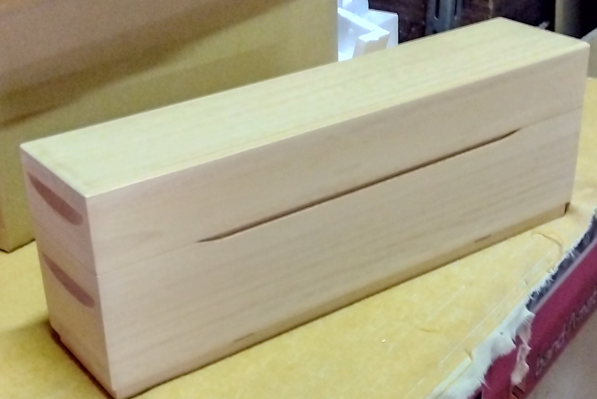 楽天市場】日本刀桐箱木製木箱刀箱白鞘総桐刀箱・短刀用・1本掛け 製造