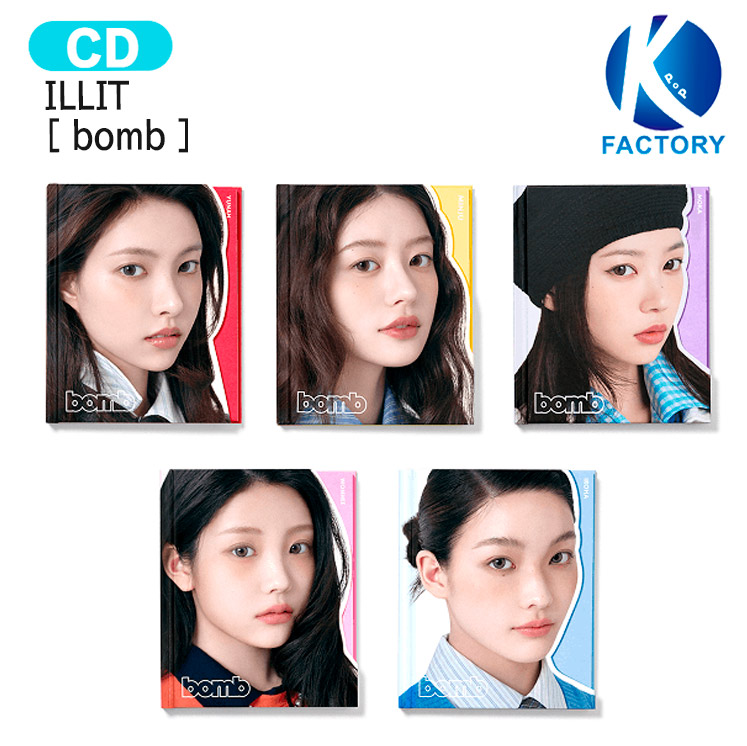 楽天市場】[ Lucky Draw特典 ] ILLIT GLLIT Ver [ bomb ] 5種ランダム