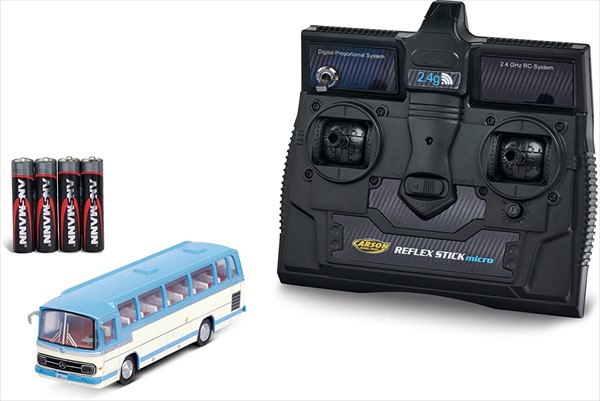 楽天市場】超精密ラジコン 1/87 CARSON ラジコン ワーゲンバス 赤色