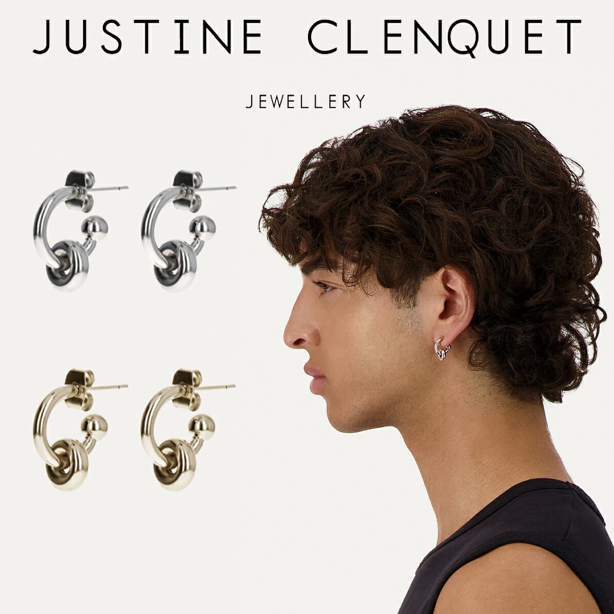 楽天市場】ジュスティーヌクランケ ピアス Justine Clenquet アラン