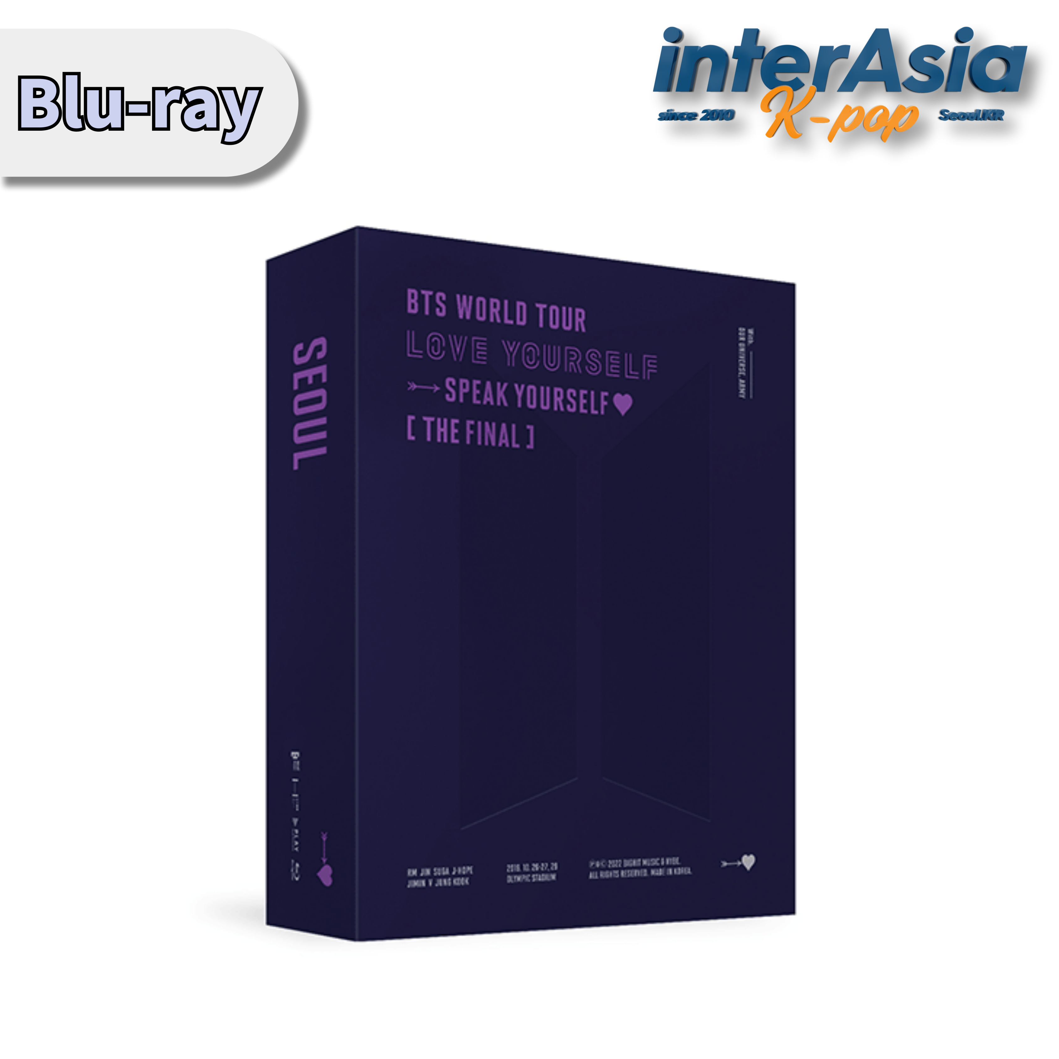 楽天市場】BTS 公式 防弾少年団 WORLD TOUR 'LOVE YOURSELF : SPEAK