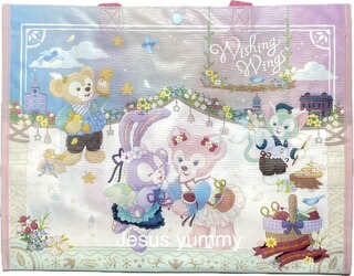 楽天市場】2011年クリスマス限定♪ダッフィーのチャーム付きトート