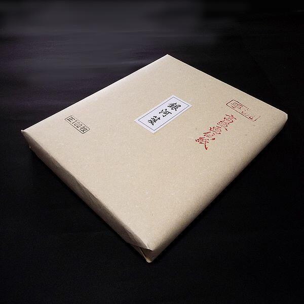 楽天市場】寿香堂 仮名用 手漉き画仙紙『しらぎく』半切判（35×136cm
