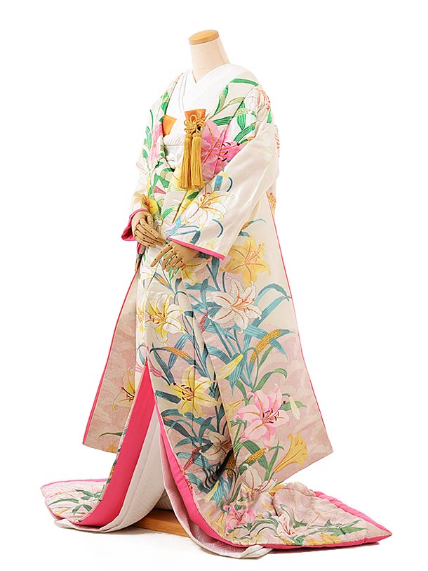楽天市場】色打掛 着物 神社婚 和装 花嫁衣裳 1AI0243 群鶴飛翔文 古典
