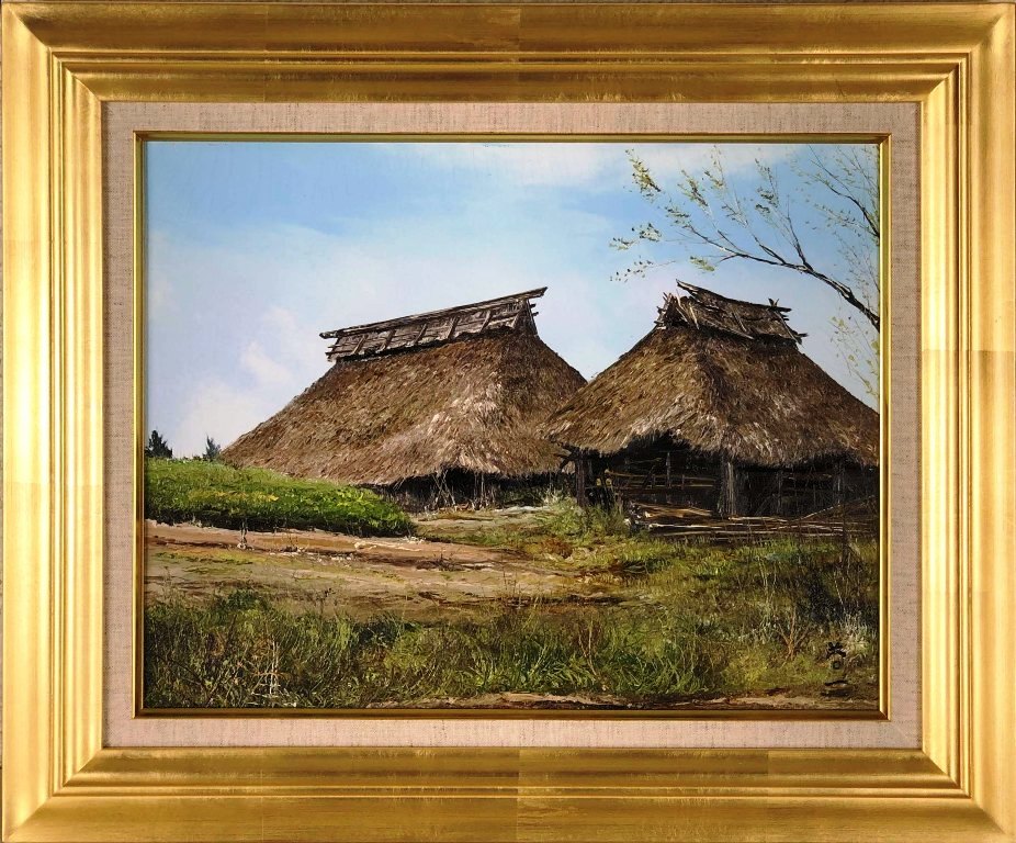 楽天市場】安永勝美 「長野路初秋」 油彩6号 : 小野画廊