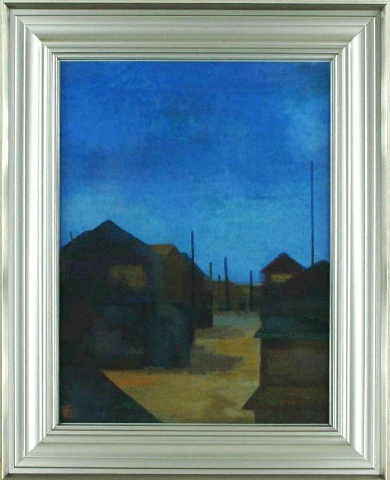 楽天市場】佐藤継雄 「紅白椿」 墨彩 : 小野画廊