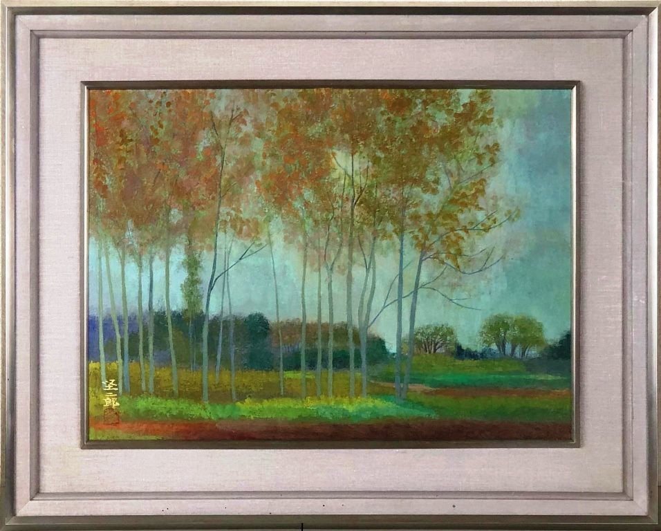 青山亘幹 絵画 夏 日本画 青山亘幹 絵画 夏 日本画