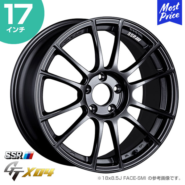 楽天市場】SSR GTX04 ジーティーエックスゼロフォー 17インチ 8.5J 45