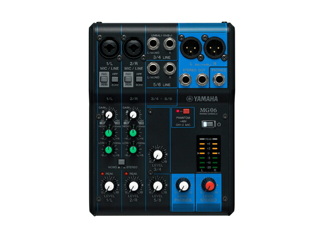 楽天市場】YAMAHA MG06X ミキサー : マークスミュージック楽天市場店