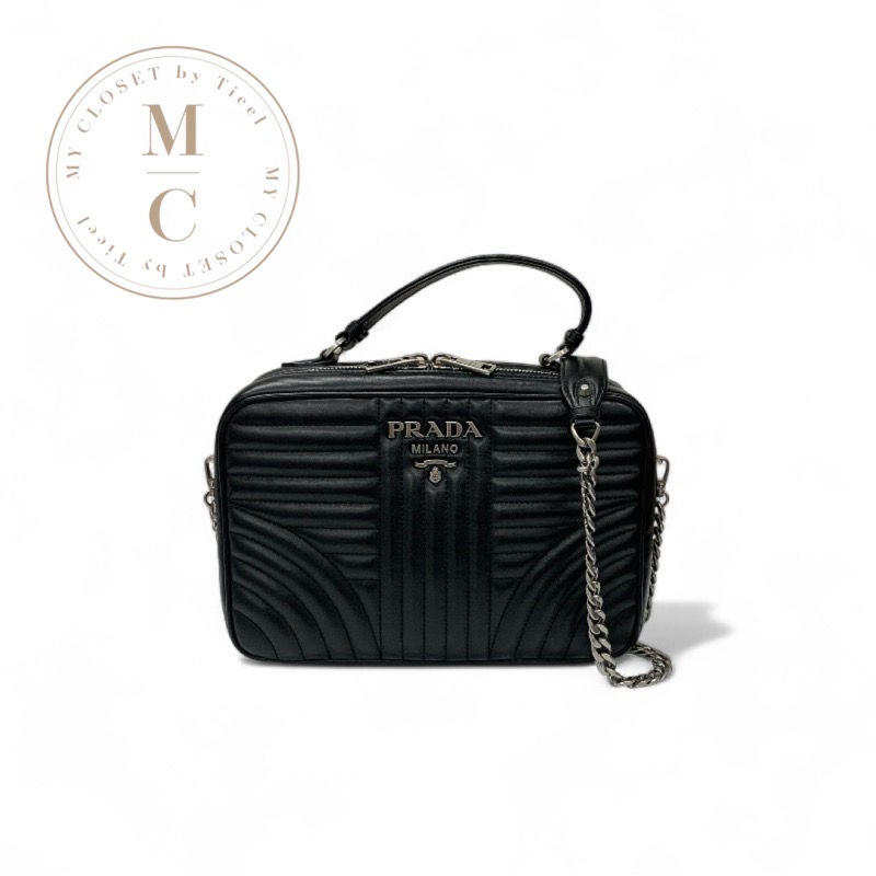 楽天市場】プラダ チェーンショルダーバッグ インプントゥーレ