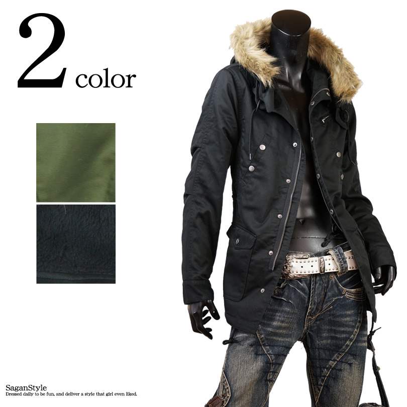 楽天市場】【送料無料】キングサイズ モッズコート メンズ 大きい