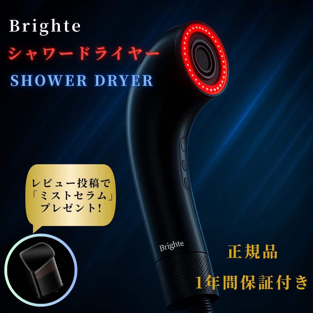 楽天市場】【最安値に挑戦】 Brighte シャワードライヤー BRT-SD173
