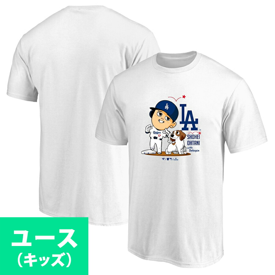 楽天市場】大谷翔平 x デコピン ヘッドバンプ Tシャツ ドジャース