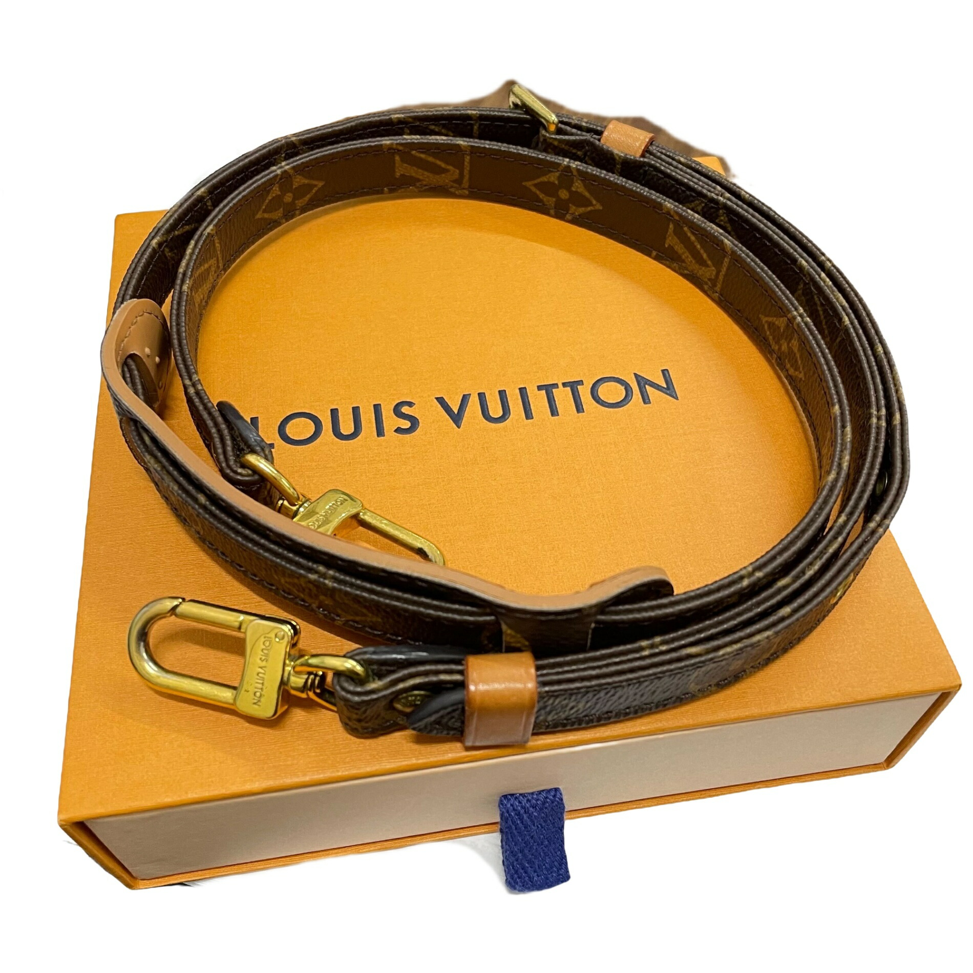 楽天市場】ルイヴィトン ショルダーストラップ モノグラム ブラウン