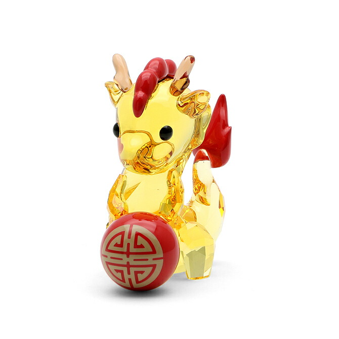 楽天市場】スワロフスキー アジアンシンボル ドラゴン 干支 辰年 置物