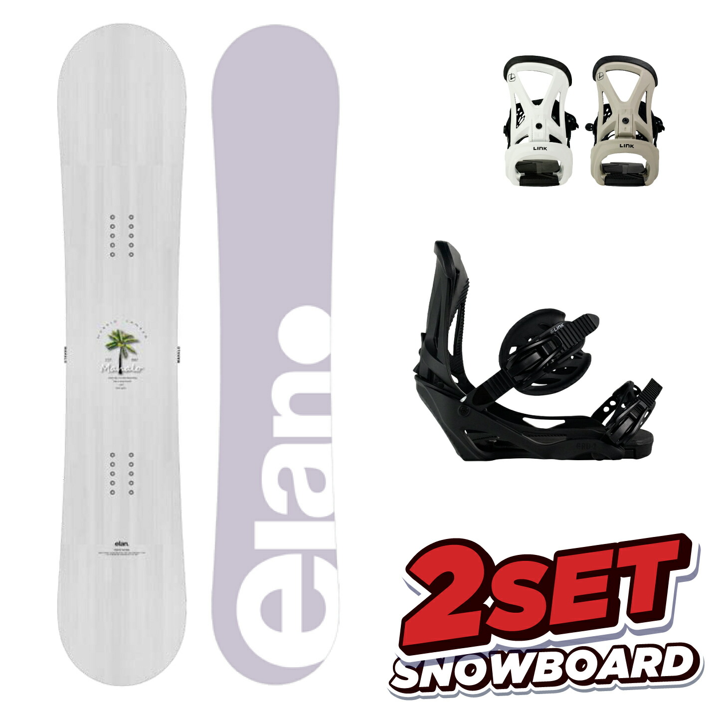 楽天市場】スノーボード 板 レディース 2点 セット ハイブリッド