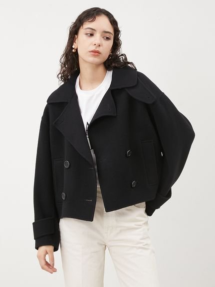 SALE／50%OFF】Mila Owen ショート丈リバーダブルコート ミラ