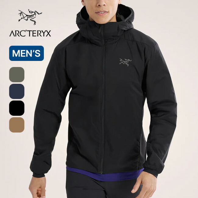 楽天市場】ARC'TERYX アークテリクス ＜Atom Hoody Mens Black